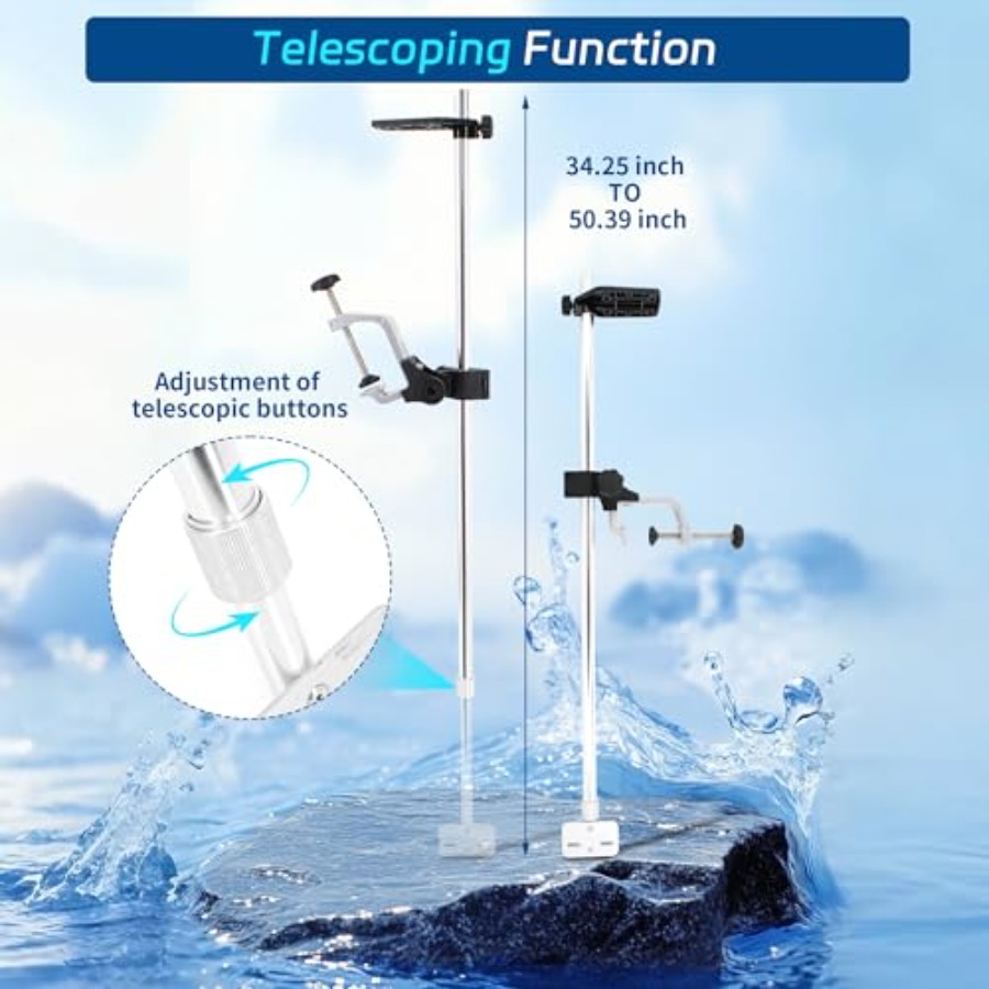 Telescopic Portable Fish Finde – Fish Finder Mount Bewertung und Preis