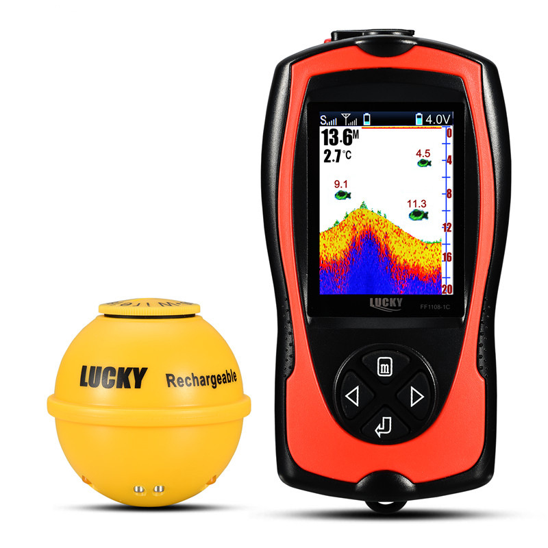 NEW LUCKY 1CWLA Wireless Sonar – Fish Finder Portable Bewertung und Preis