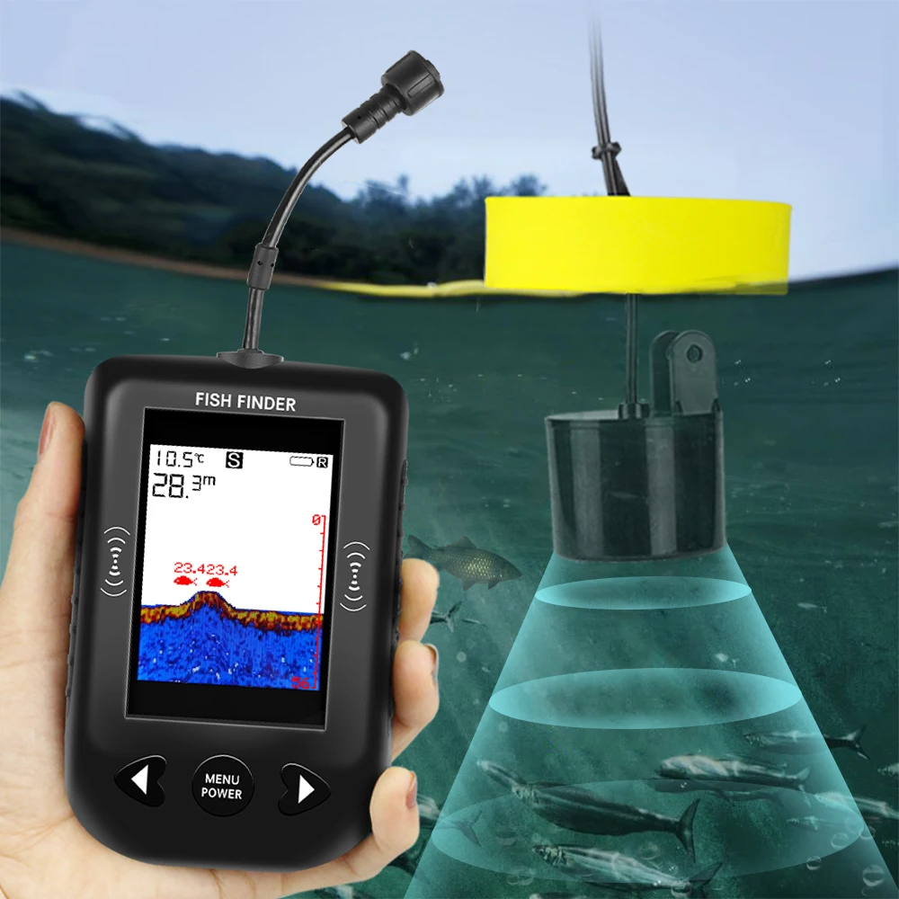 Alarm 100M Portable Sonar Fish – Fish Finder Transducer Bewertung und Preis