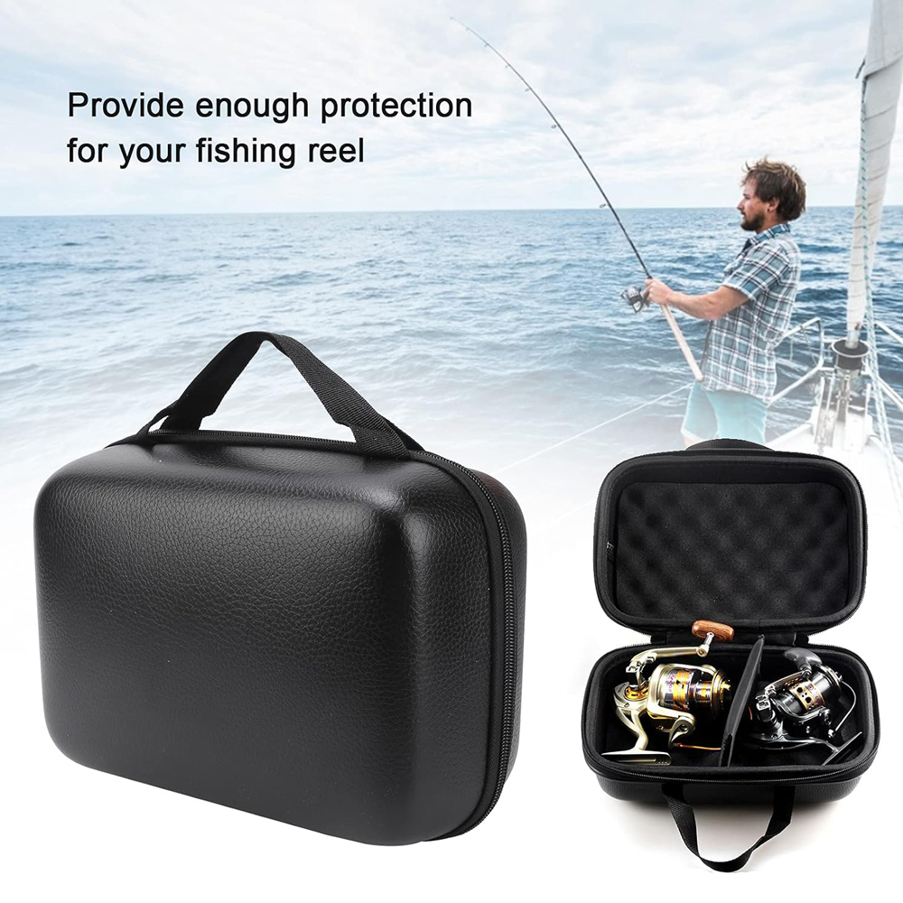 PU Hard Shell Fishing Reel Bag – Fish Finder Case Bewertung und Preis