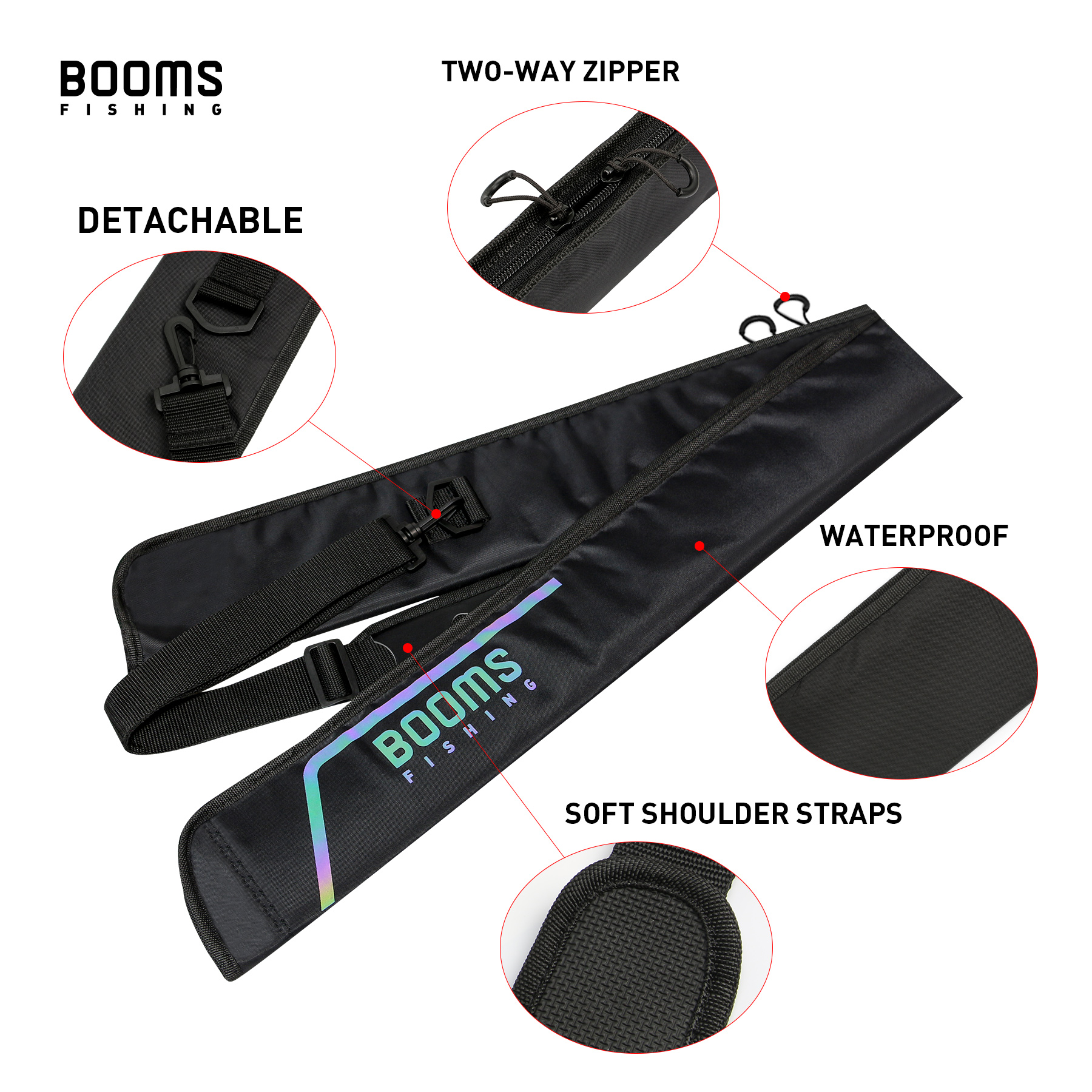 Booms Fishing 195cm Large Wate – Fish Finder Case Bewertung und Preis