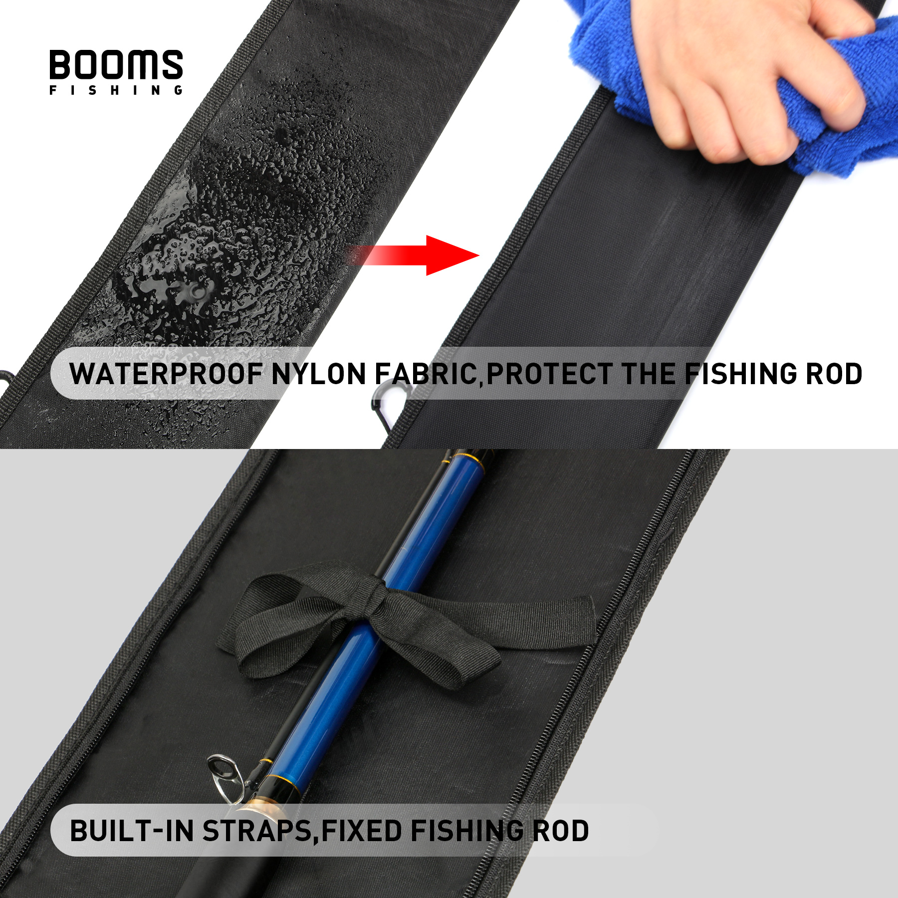 Booms Fishing 195cm Large Wate – Fish Finder Case Bewertung und Preis