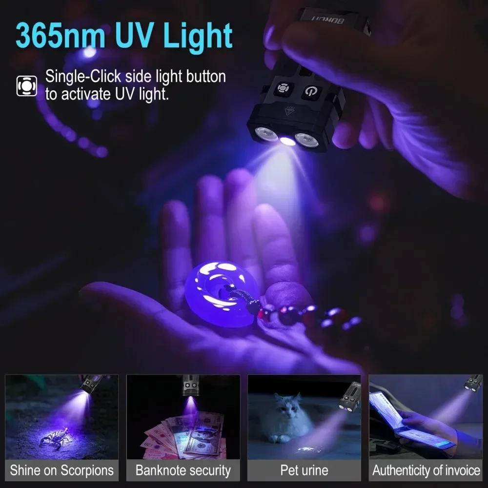 BORUiT EV20 1100LM EDC UV Keyc – Fishing Light Bewertung und Preis