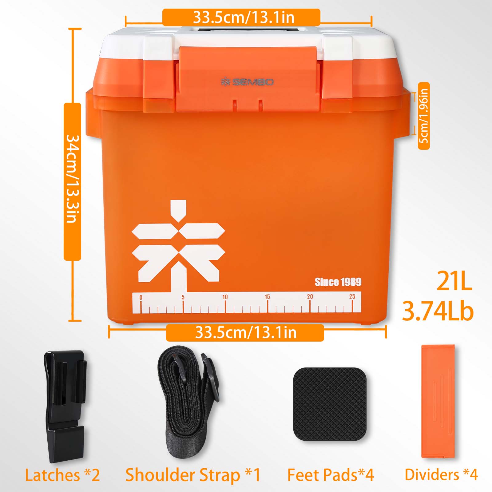 ZUKIBO 21L Large Capacity Fish – Fish Finder Case Bewertung und Preis