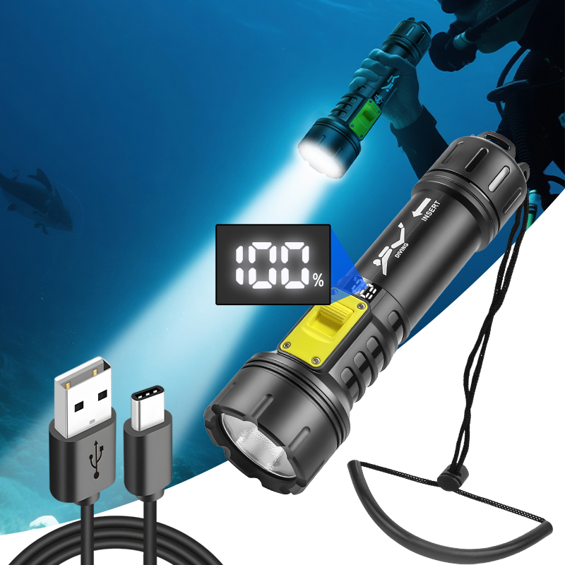 New XHP70 Diving Flashlight IP – Fishing Light Bewertung und Preis