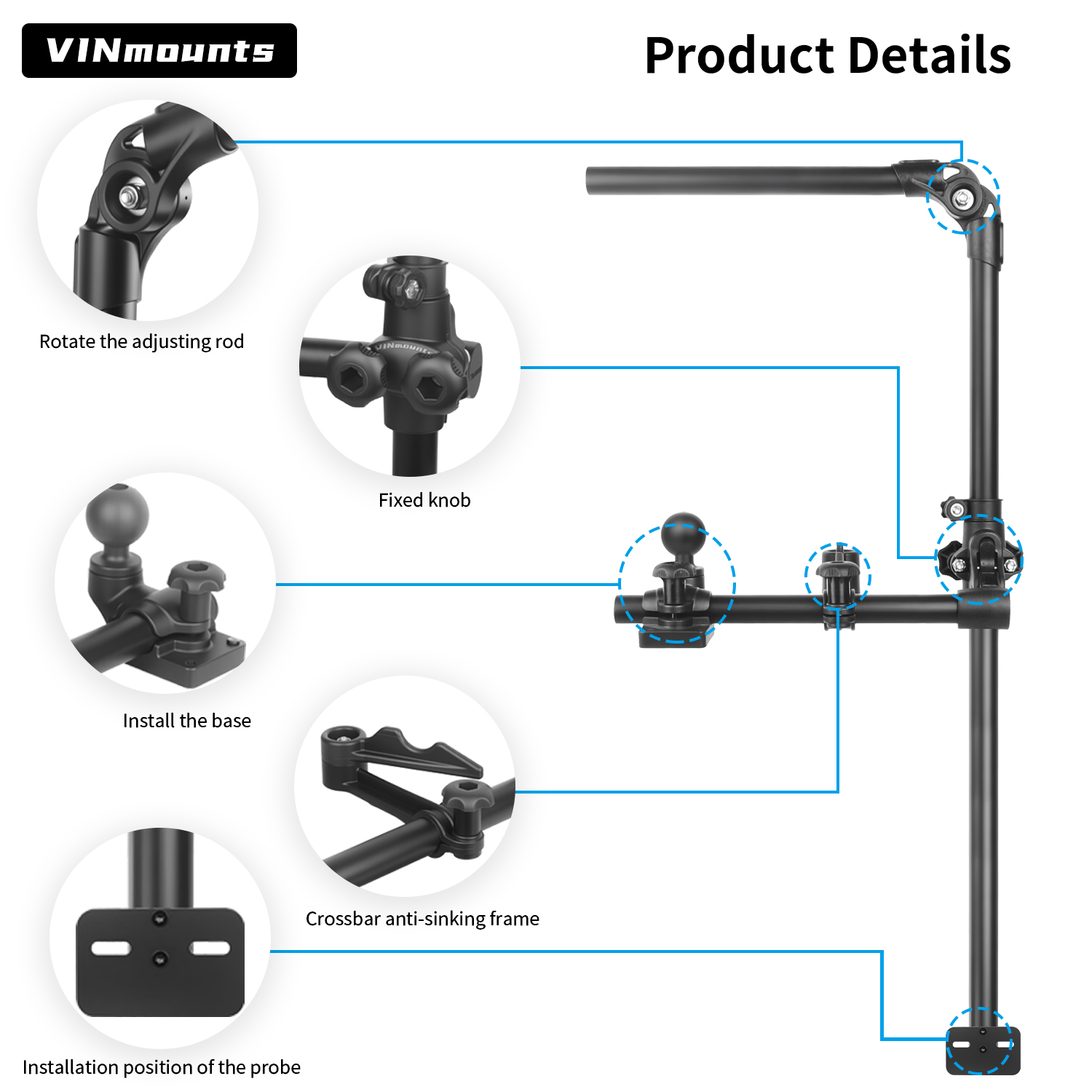 VINmountsLivescope Fish Finder – Fish Finder Mount Bewertung und Preis
