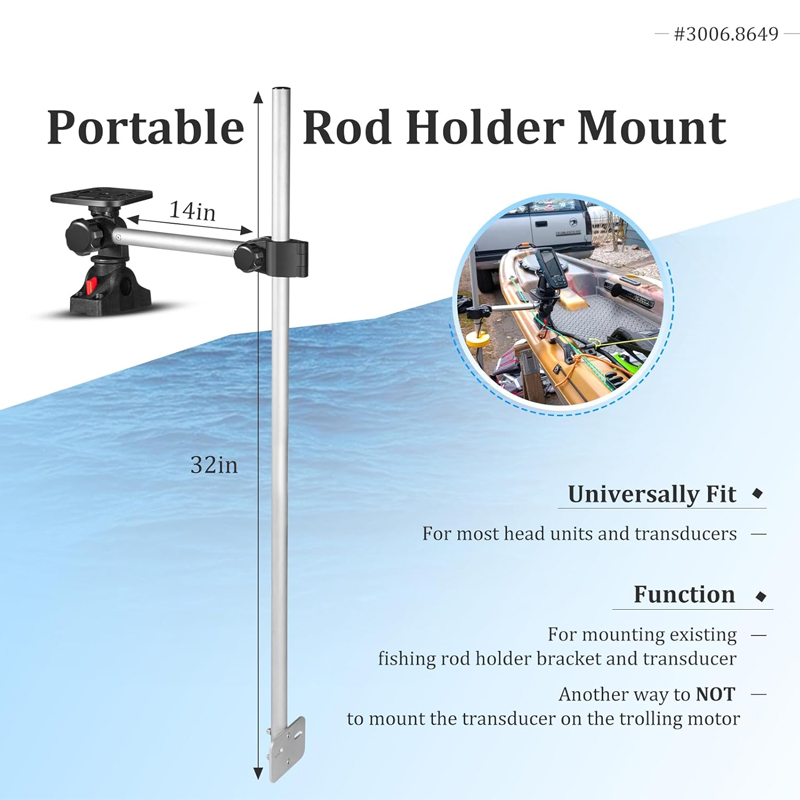 360° Rotation ,Marine Fish Fin – Fish Finder Mount Bewertung und Preis
