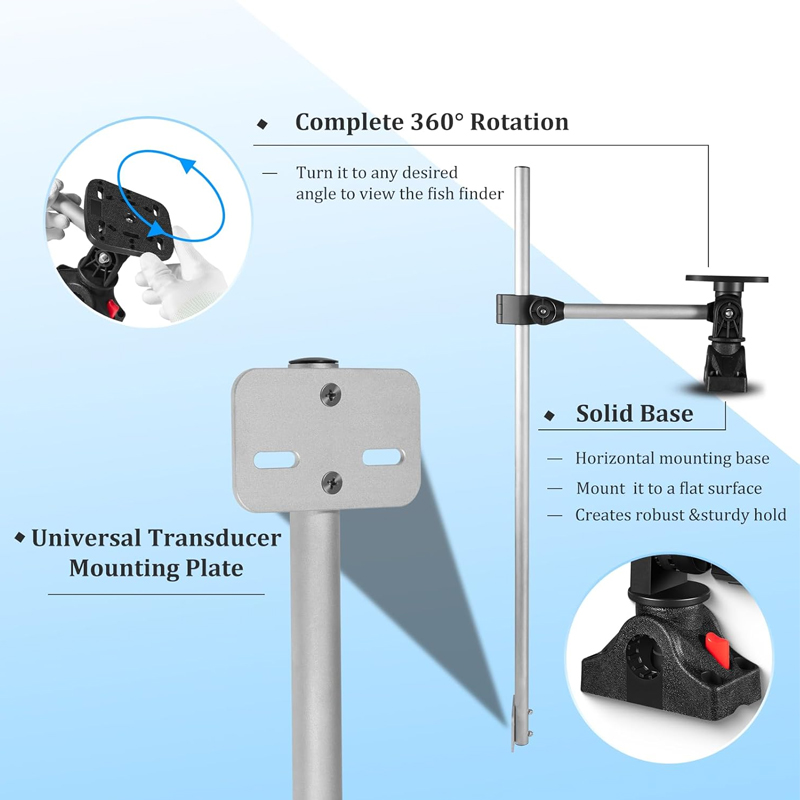 360° Rotation ,Marine Fish Fin – Fish Finder Mount Bewertung und Preis