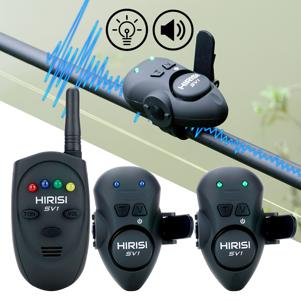 Hirisi Fishing Bait Alarm Set  – Fish Finder Portable Bewertung und Preis