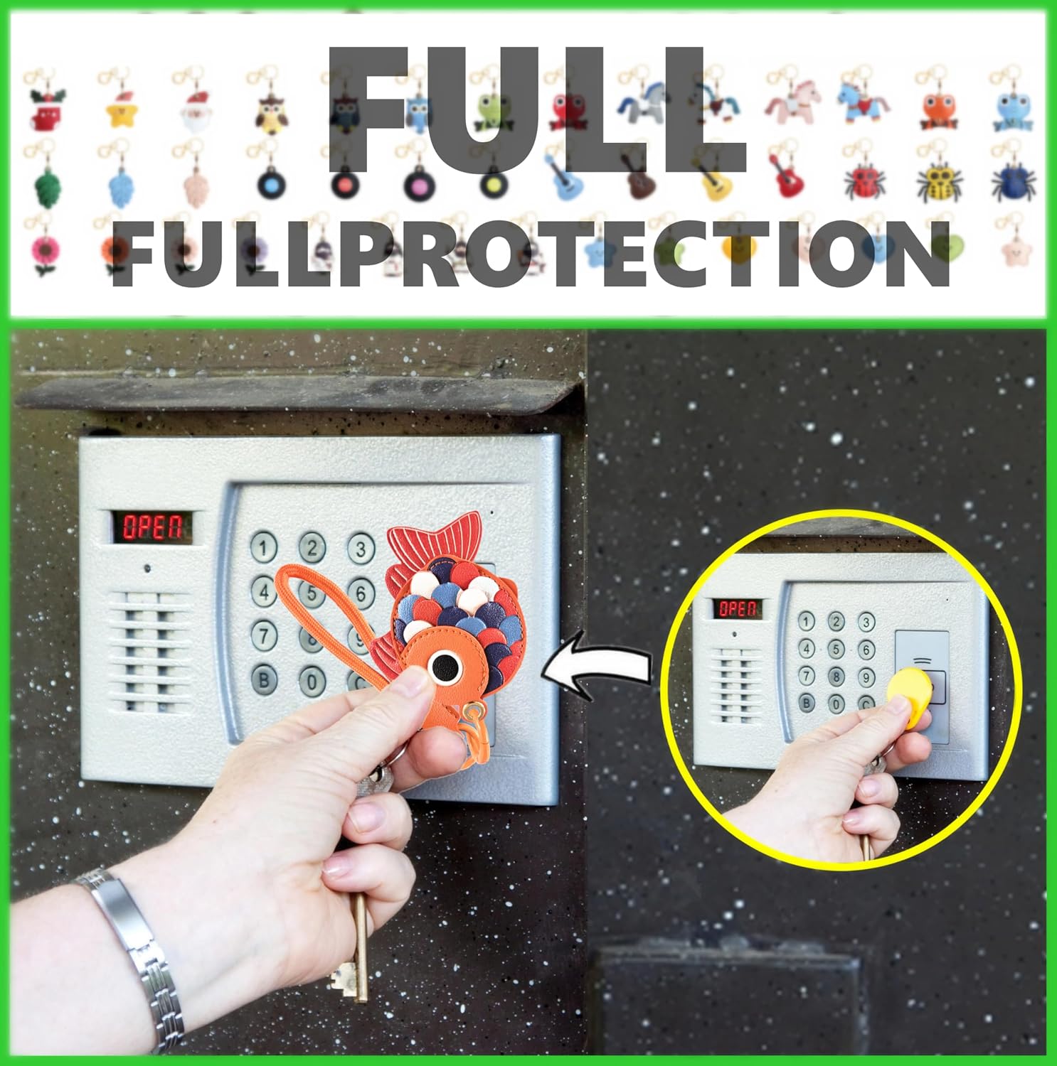 1pc Cute Protective Cover with – Fish Finder Case Bewertung und Preis