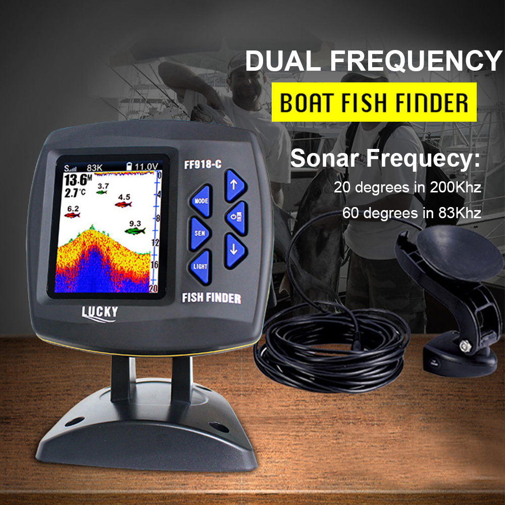 FF918-C100DS Color Screen Wire – Fish Finder Gps Bewertung und Preis