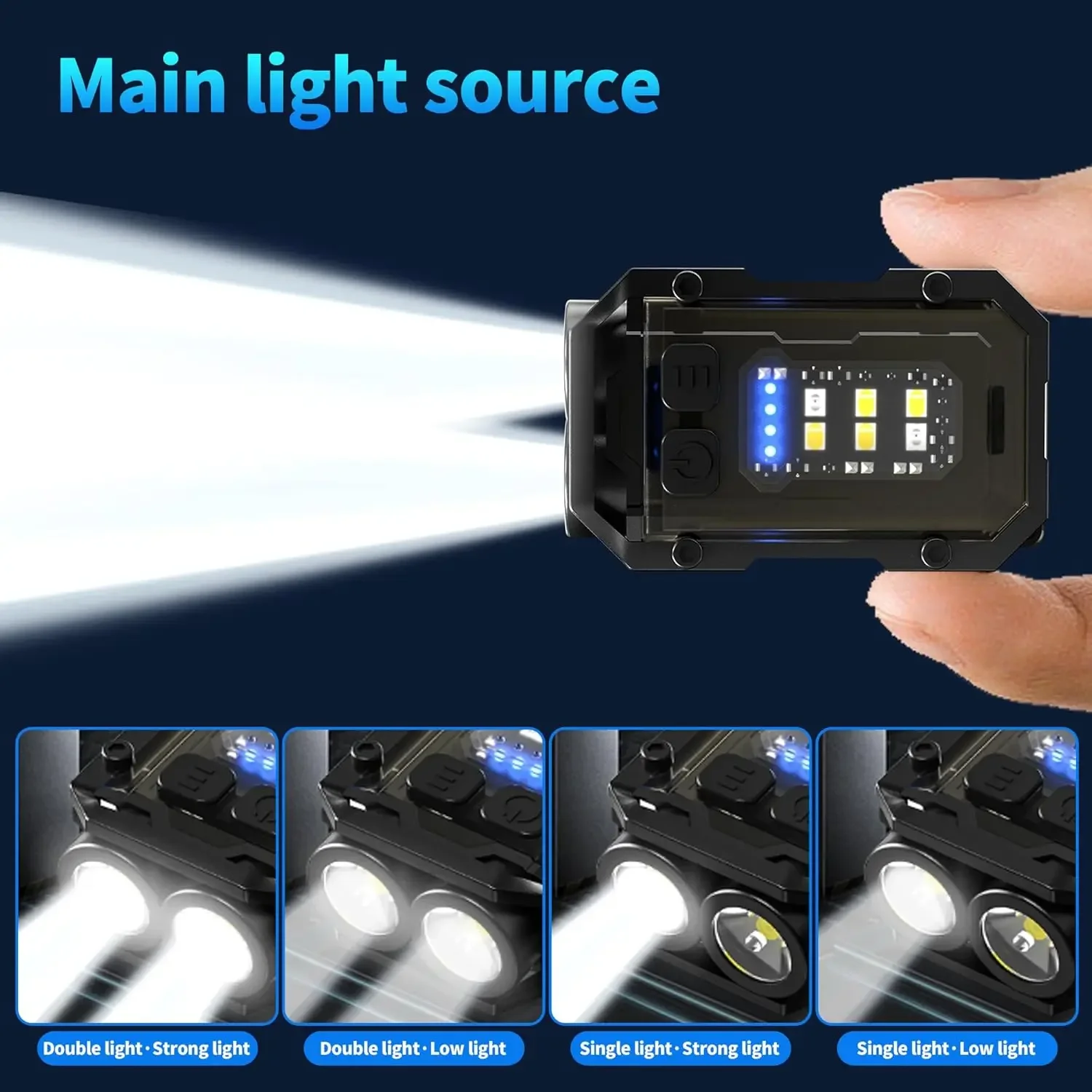 Mini COB Keychain Flashlight,C – Fishing Light Bewertung und Preis