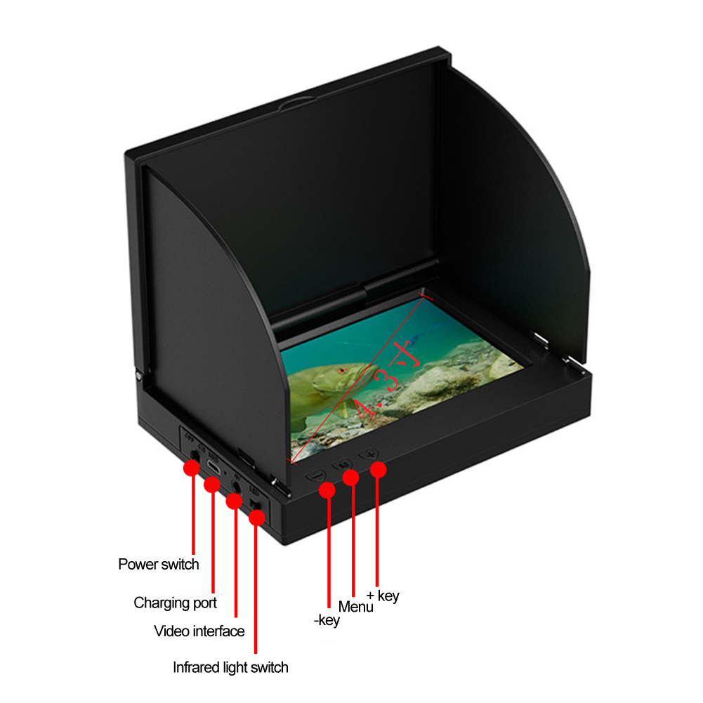 4.3 Inch HD Screen Fish Finder – Fish Finder Portable Bewertung und Preis