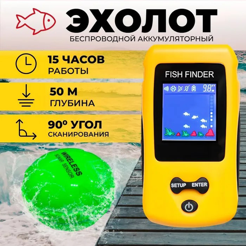 Brand New Colorful Wireless Fi – Fishing Depth Finder Bewertung und Preis